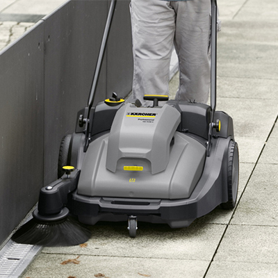 Outdoor sweeper