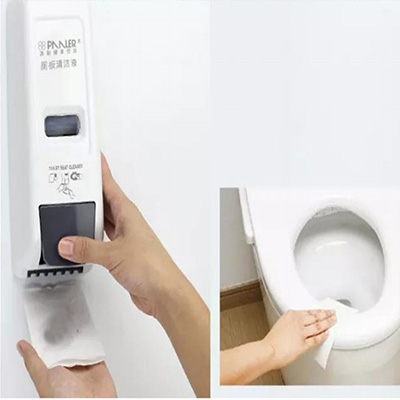 Toilet seat cleaner